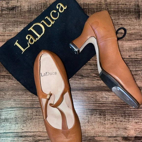 (SOLD) 2.5” Laduca Roxie Heeled Tap Shoes - Picture 1 of 9